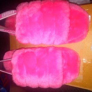 Rose pink ugg slippers